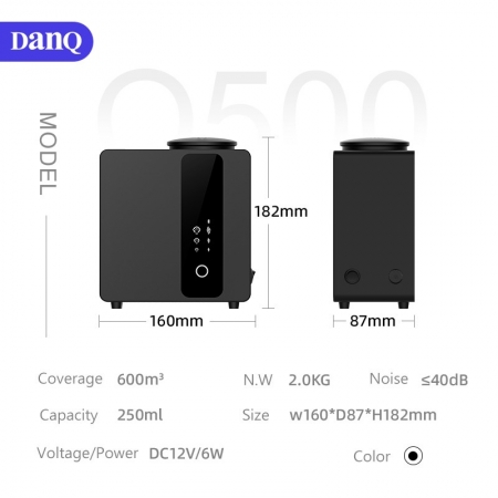 danq 250ml удобный ароматический диффузор HVAC, электрический воздушный диффузор, натуральный масляный ароматизатор, коммерческий диффузор